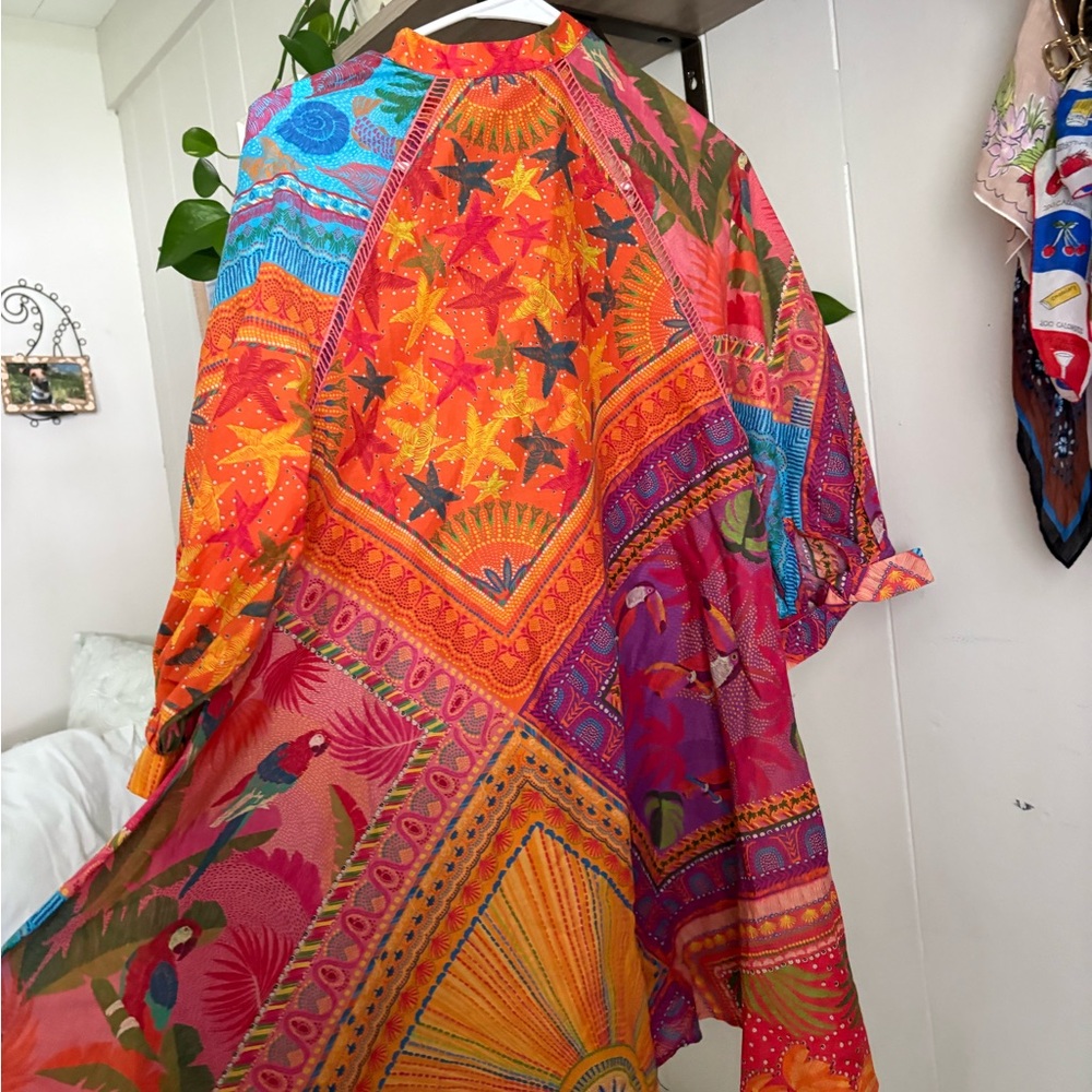Farm Rio button down mini dress - Picture 3 of 3